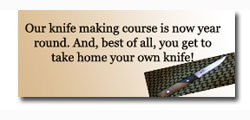 Knife making course